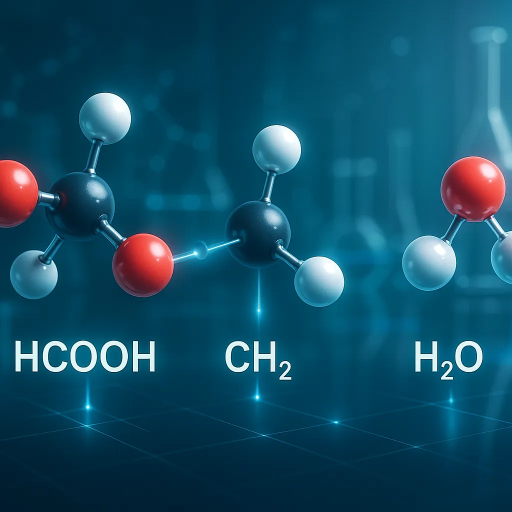 HCOOH CH2 H2O