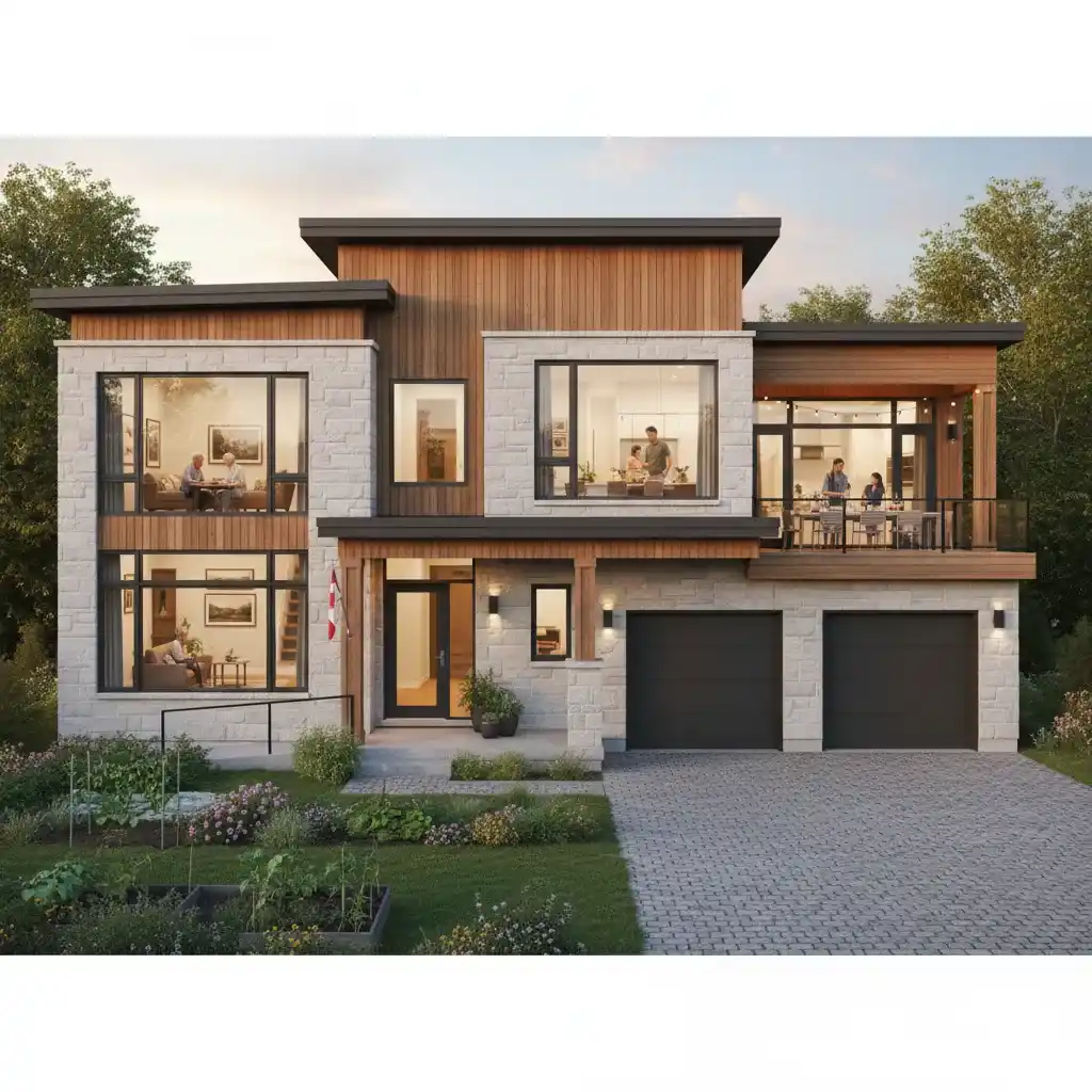 Smart Ways to Design and Split Your Home for a Big Family in Canada