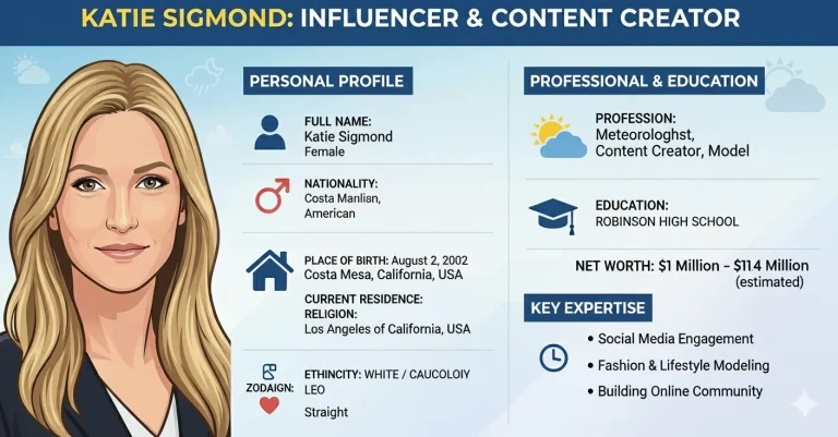 Who Is Katie Sigmond Age, Net Worth, Boyfriend & Career (2025)